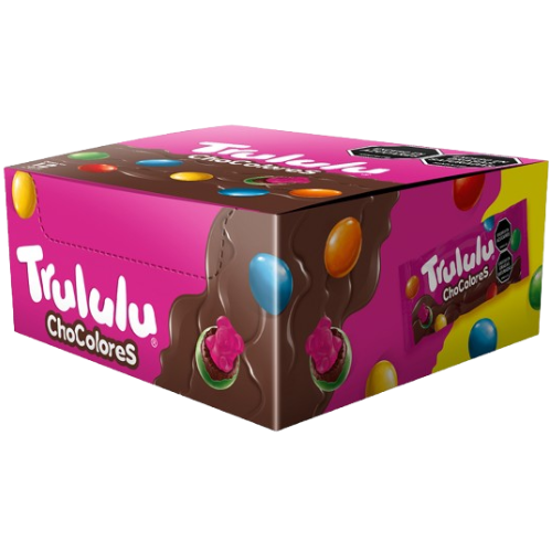 Trululu Chocolores Rosado x 12 unds 